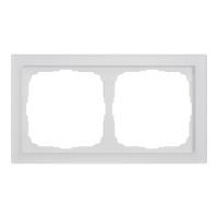 Рамка 2-пост Systeme Electric ArtGallery Pure матовое органическое стекло БЕЛЫЙ GAL330102