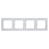 Рамка четырехместная 774454 Legrand Valena цвет белый