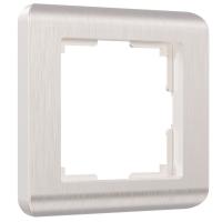 Рамка из пластика на 1 пост Stream перламутровый Werkel Stream перламутровый W0012113