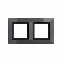 2 постовая рамка - темно серый DKC Avanti 4403854