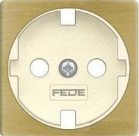 Розетка с шторками 2к | 3 16А 250 Fede FD16523 | FD04314PM-A | FD16-BAST