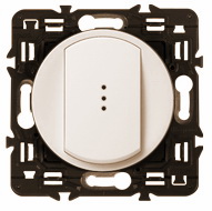 Выключатель 1 клавишный с подсв. 10АХ Legrand Celiane 67002 | 67684 | 66210 | 80251