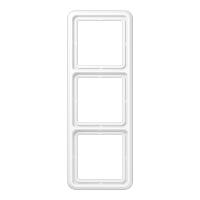 Рамка трехместная цвет белый Jung CD500 CD583WW