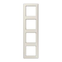 Рамка 4-местная Jung AS500 слоновая кость AS584