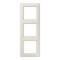 Рамка 3-местная Jung AS500 слоновая кость AS583