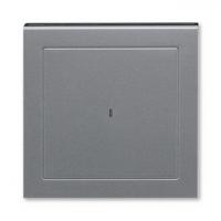 Накладка карточный выключатель ABB Levit сталь - дымчатый чёрный 2CHH590700A4069