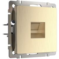 Розетка Ethernet RJ-45 шампань рифленый Werkel Встраиваемые механизмы шампань рифленый W1181010