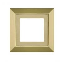 Рамка 1-пост Светлое золото Fede Barcelona  FD01251OB