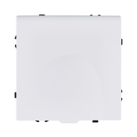 Розетка штепсельная SCHUKO 16A/250 В с крышкой, белый глянцевый Kollinger Eclipse EC-015WG