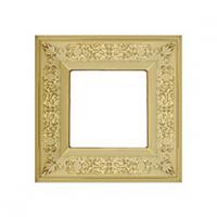 Рамка 1-пост Светлое золото Fede granada FD01411OB