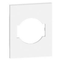 KW03M3 Bticino Living Now накладка плоской розетки 3 модульная (итальянский стнадарт) белая