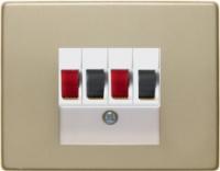 Розетка акустика двойная 457309 | 10340002 Berker