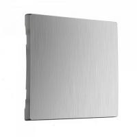 Перекрестный 1-клав выключатель серебряный рифленый Werkel W1113001 + W1119009