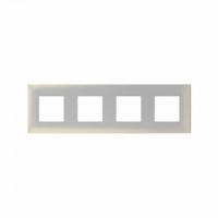 4 постовая рамка белый жемчуг DKC Avanti 4420908