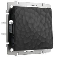 Выключатель одноклавишный Hammer черный Werkel Встраиваемые механизмы Hammer черные W1210008