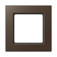 Рамка одноместная цвет мокко Jung a creation AC581MO