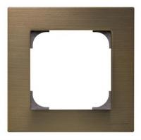 1 постовая рамка античная латунь ABB Sky Niessen 2CLA857100A1201