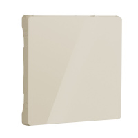 Выключатель одноклавишный перекрестный Werkel акрил айвори самозажимного типа (W1119043 + W1113001)