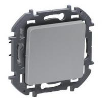 Перекрестный переключатель 1-клав алюминий Inspiria 673682