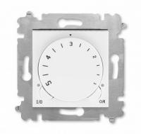 Терморегулятор с датчиком пола 16 А ABB Levit белый - ледяной 2CHH920003A6001 | 2CHU919010A4000