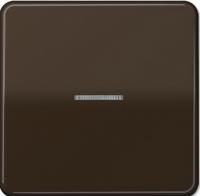 Выключатель одноклавишный с подсветкой Jung CD500 501U+90+CD590KO5BR