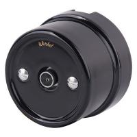 TV розетка оконечная черная Retro Werkel W5683008