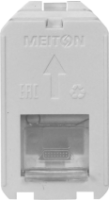 Розетка интернет RG45 5 CAT 1 модульная MEITON A4279C5E