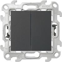 Выключатель двухклавишный монтаж Push&Go 2420398-038 Simon 24