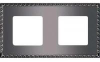 Рамка 2-пост Графит Fede Toledo FD01212GR