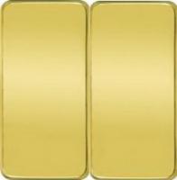 Выключатель двухклавишный 10А Fede FD04311OBx2 | FD16505x2 | FD16-BAST