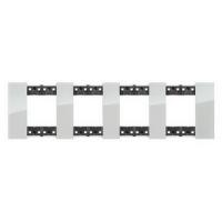 4 постовая рамка небо Bticino Living Now KA4802M4DA