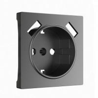 Розетка 220в с usb 2 порта тип А 2100 mA графит матовая Werkel W1171501 + W1179564