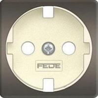 Розетка с шторками 2к | 3 16А 250 Fede FD16523 | FD04314GR-A | FD16-BAST