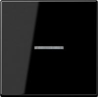 Выключатель одноклавишный с подсветкой Jung 501U+90+A590KO5SW