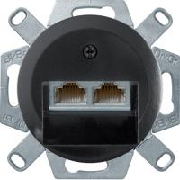 Розетка компьютерная двойная EPUAE8-8UPOK6 | 140901 Berker