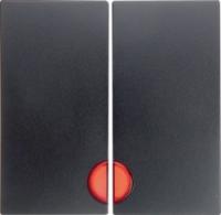 Выключатель двухклавишный с подсветкой 3035 | 1675 | 16271606 Berker