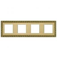 Рамка 4-пост Светлое золото Fede San Sebastian FD01224OB