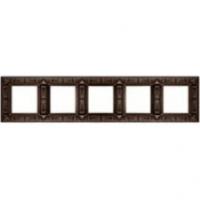 Рамка 5-пост Медь Fede granada FD01415CO