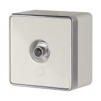 TV розетка оконечная слоновая кость Gallant Werkel W5083003