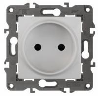 Розетка 220v б/з белая ЭРА Элеганс 14-2105-01