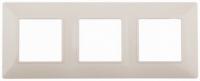 3 постовая рамка бежевая ЭРА Элеганс 14-5003-02