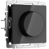 Диммер Werkel акрил черный винтового типа (W1142048)