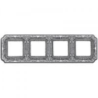 Рамка 4-пост Хром светлый Fede Firenze FD01364CB