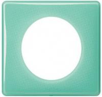 Рамка 1-пост Бирюзовый муар Legrand Celiane 66641