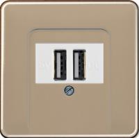 usb розетка | зарядка Jung CD500 260209+CD569TGB