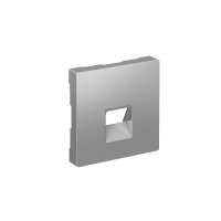 Накладка Systeme Electric AtlasDesign для информационных функций типа Keystone, АЛЮМИНИЙ ATN000384