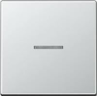 Выключатель одноклавишный с подсветкой Jung 501U+90+A590KO5AL