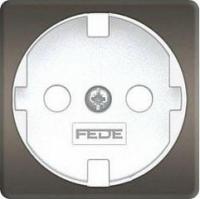 Розетка с шторками 2к | 3 16А 250 Fede FD16523 | FD04314GR | FD16-BAST