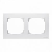 2 постовая рамка белая ABB Sky Niessen 2CLA857200A1101