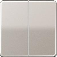 Выключатель двухклавишный Jung CD500 505U+CD595PT